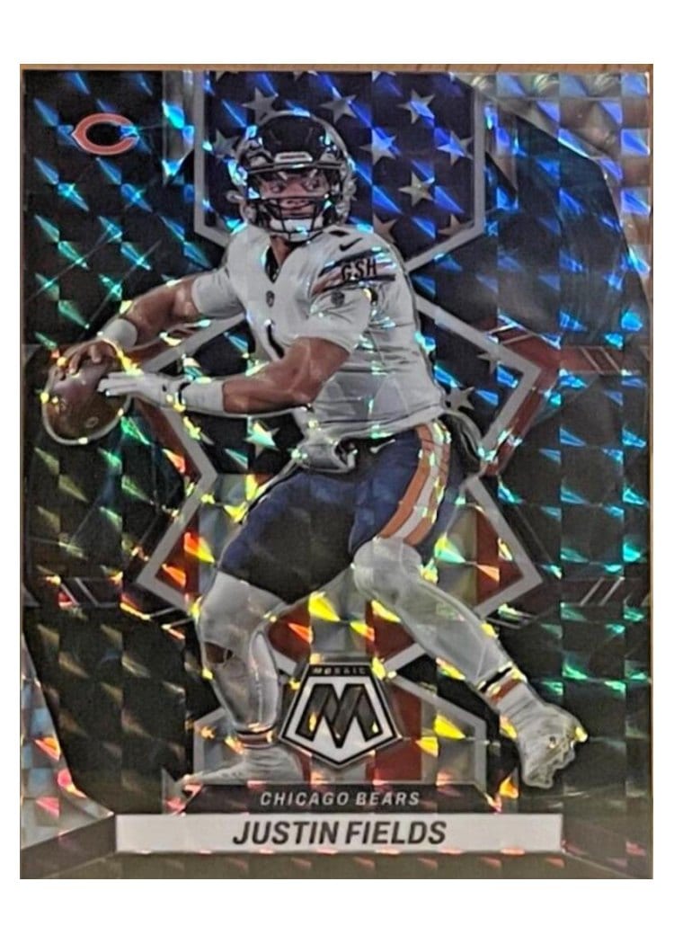 2022 Panini Mosaic Base Set Justin Fields #268 card