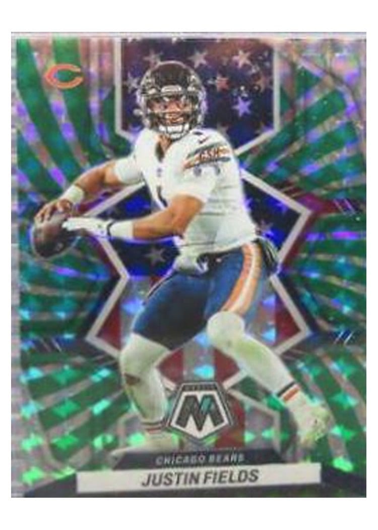 2022 Panini Mosaic Base Set Justin Fields #268 card