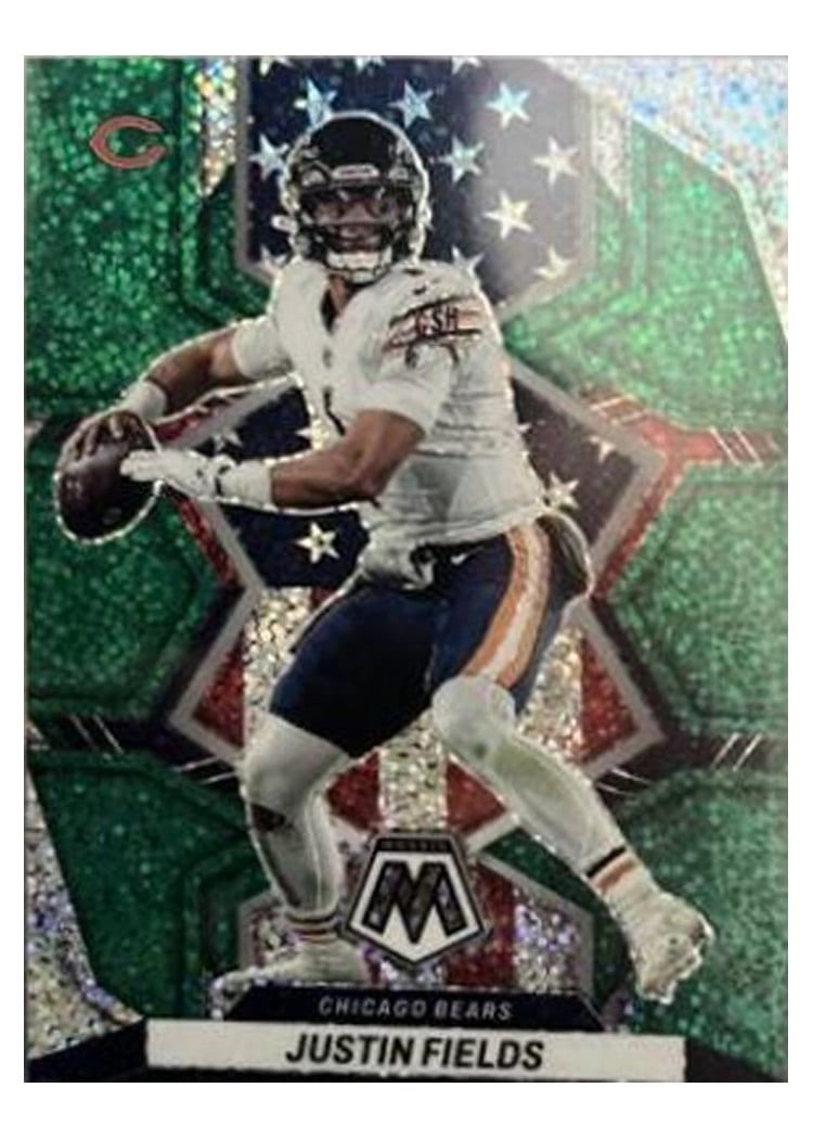 2022 Panini Mosaic Base Set Justin Fields #268 card