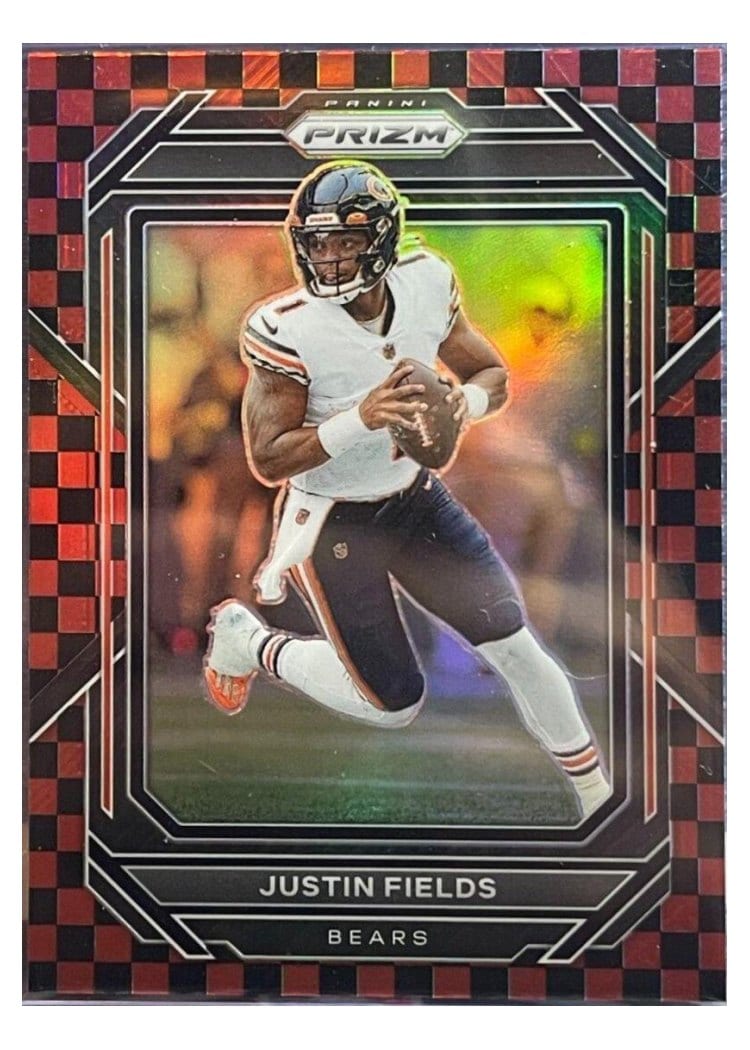 2022 Panini Prizm Base Set Justin Fields #47 card
