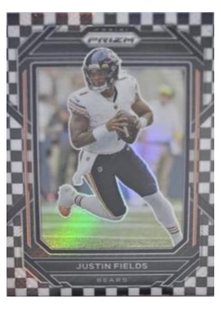 2022 Panini Prizm Base Set Justin Fields #47 card
