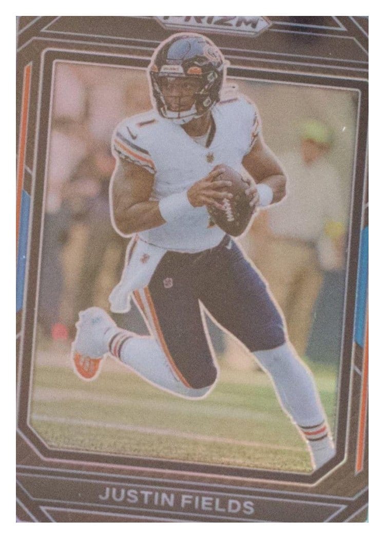 2022 Panini Prizm Base Set Justin Fields #47 card
