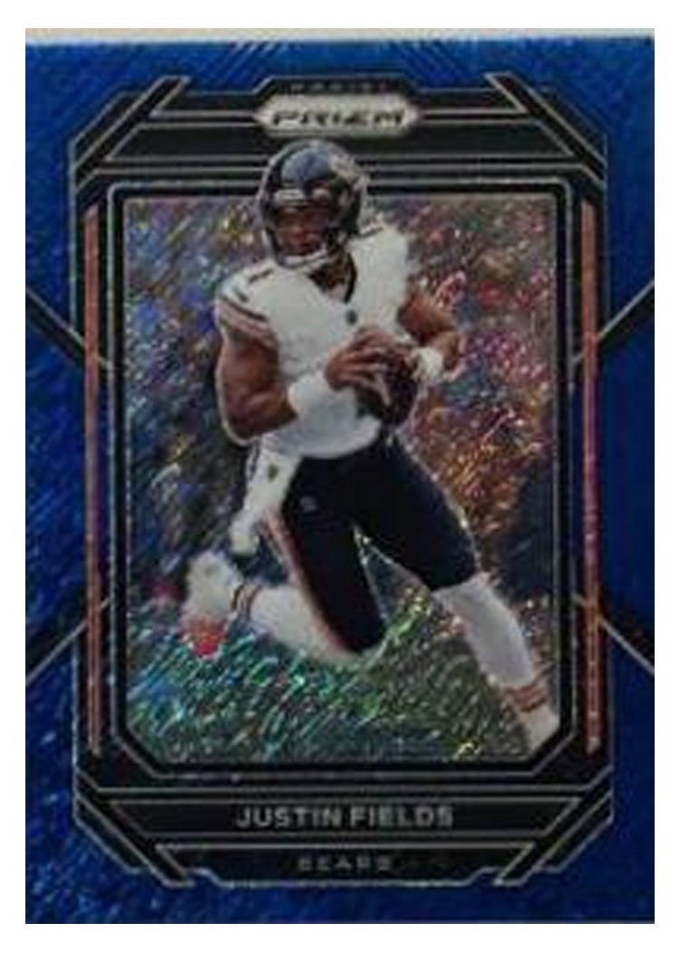 2022 Panini Prizm Base Set Justin Fields #47 card