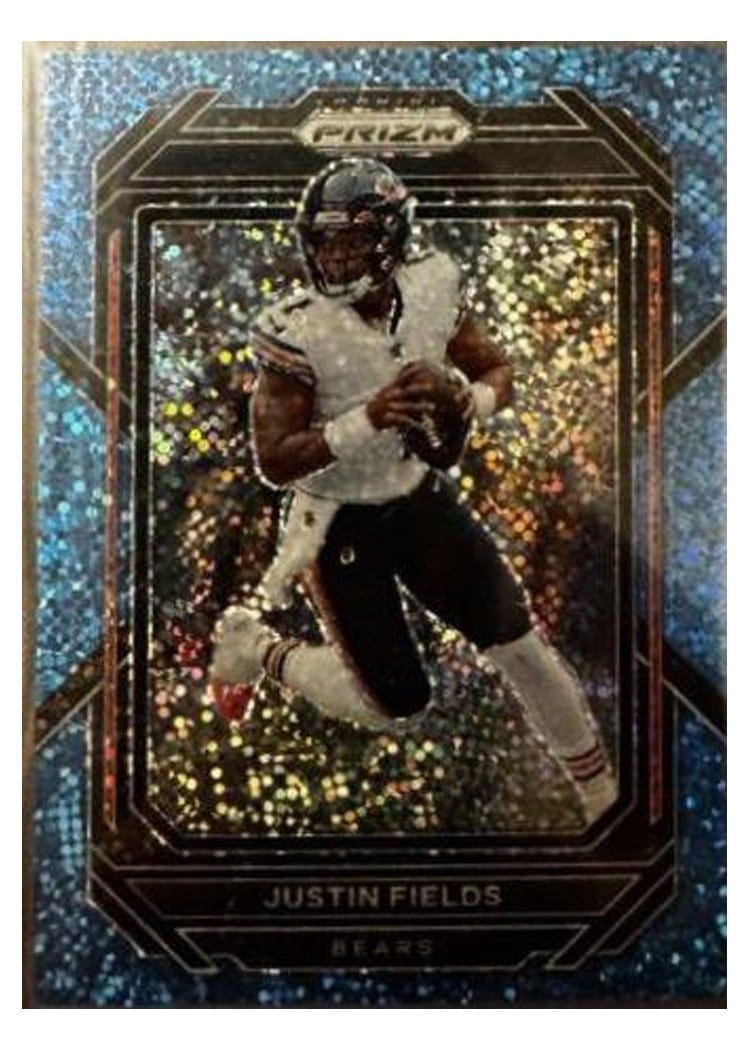 2022 Panini Prizm Base Set Justin Fields #47 card