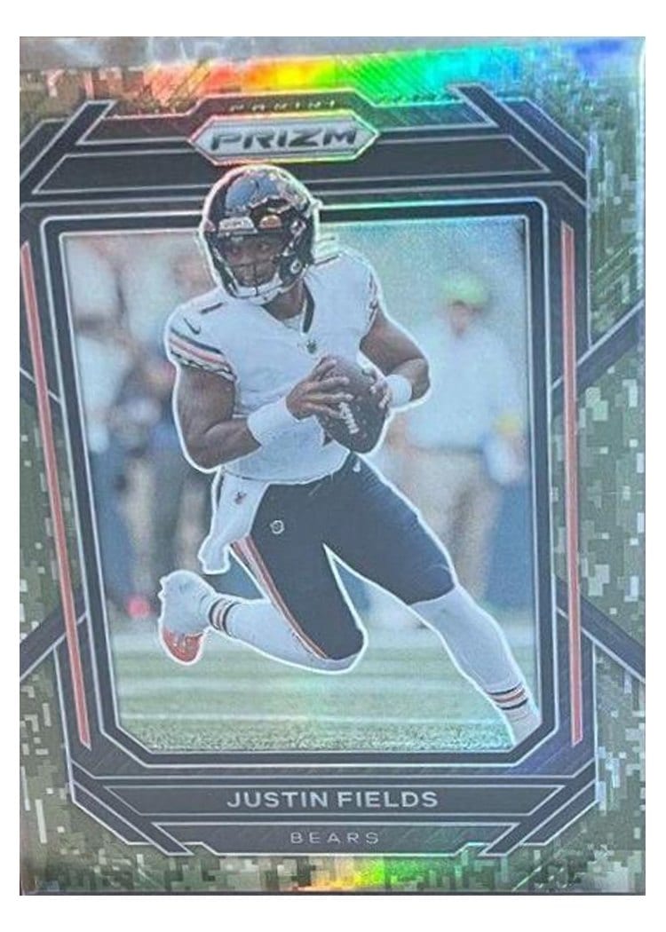 2022 Panini Prizm Base Set Justin Fields #47 card