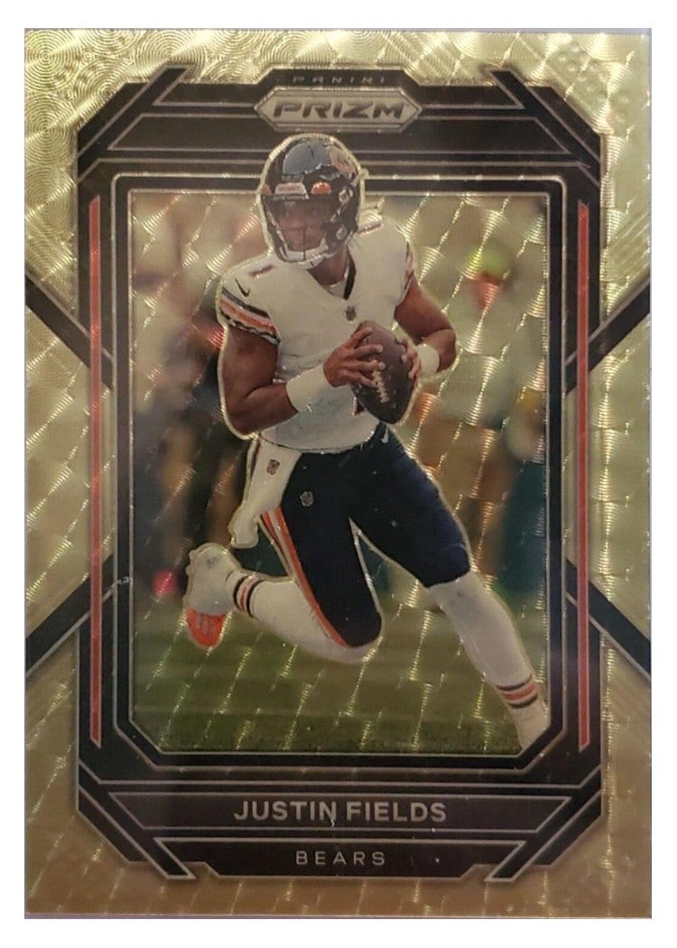 2022 Panini Prizm Base Set Justin Fields #47 card