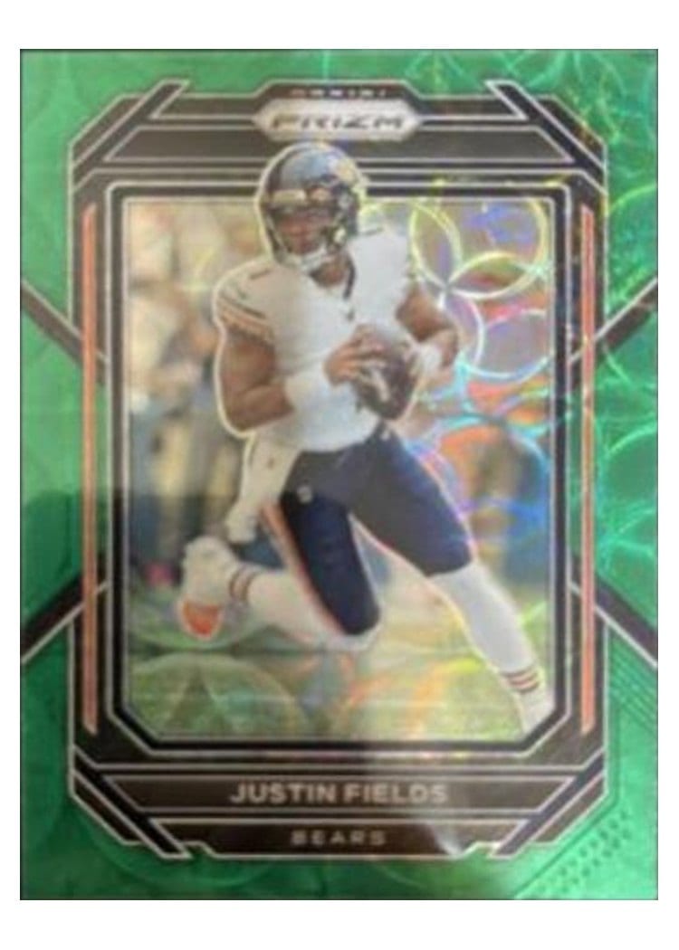 2022 Panini Prizm Base Set Justin Fields #47 card