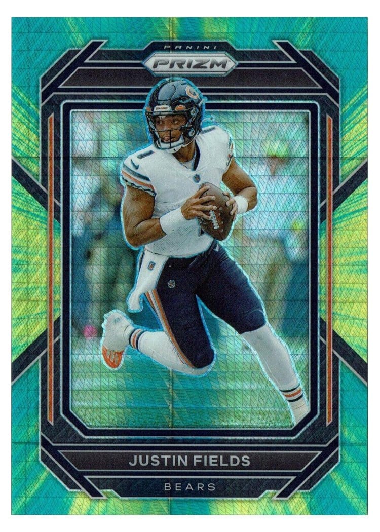 2022 Panini Prizm Base Set Justin Fields #47 card