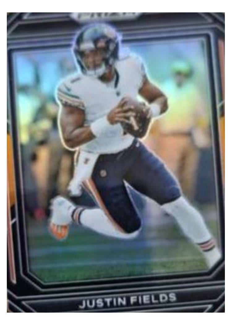 2022 Panini Prizm Base Set Justin Fields #47 card