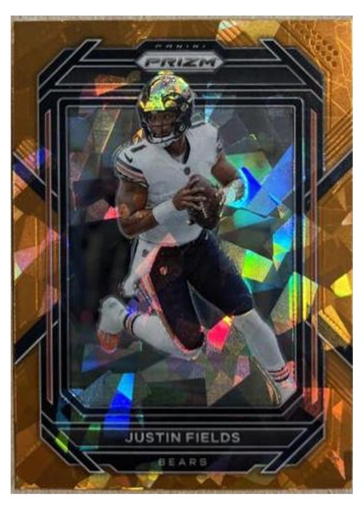 2022 Panini Prizm Base Set Justin Fields #47 card