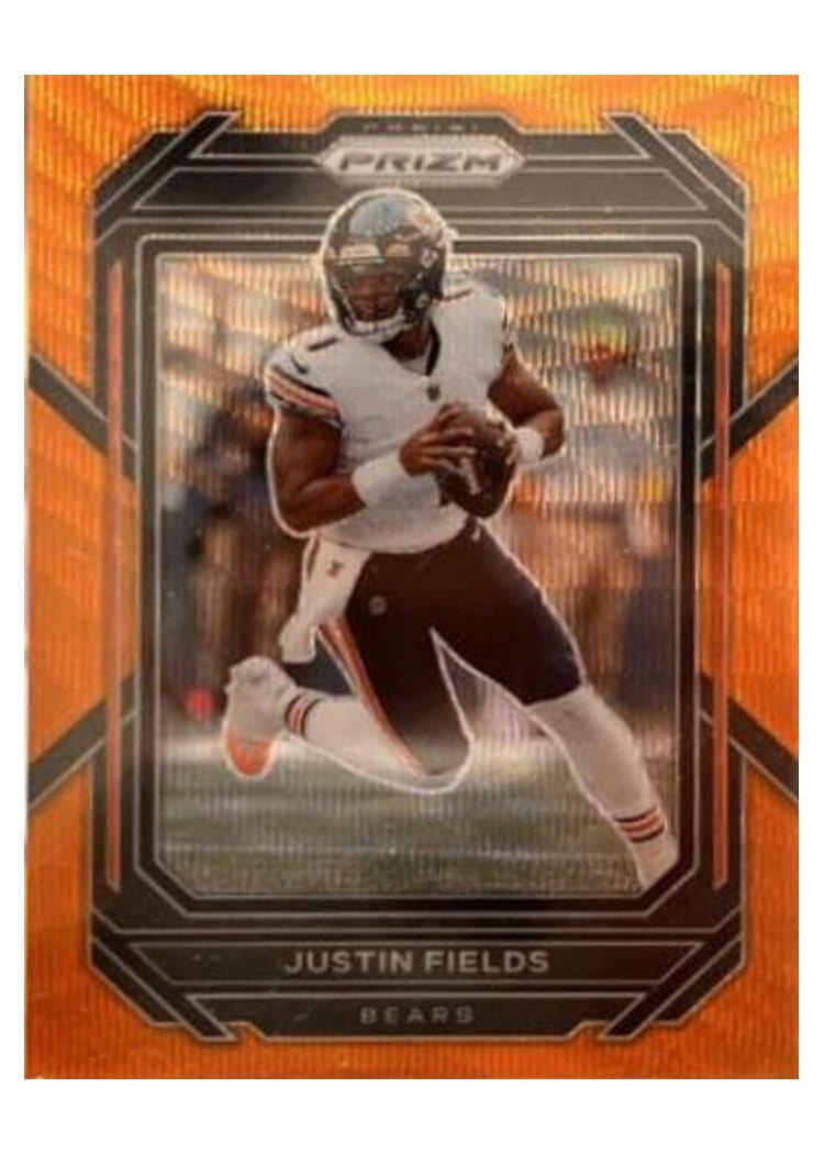 2022 Panini Prizm Base Set Justin Fields #47 card