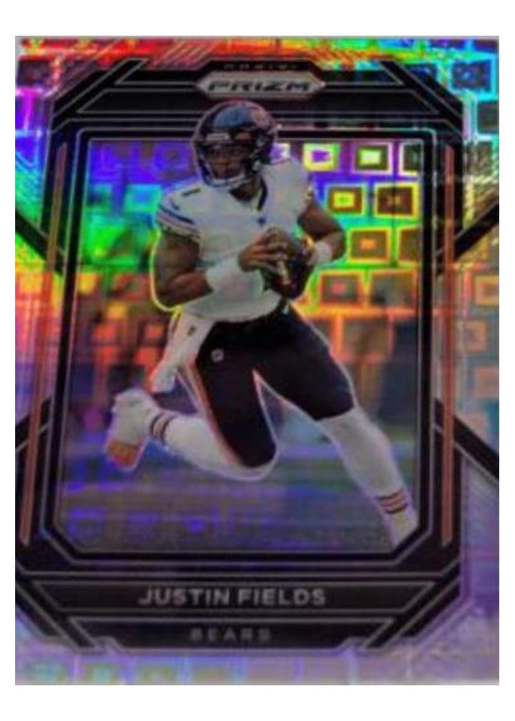 2022 Panini Prizm Base Set Justin Fields #47 card