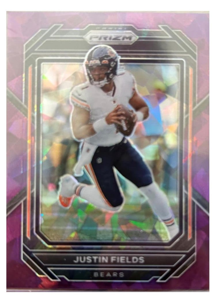 2022 Panini Prizm Base Set Justin Fields #47 card