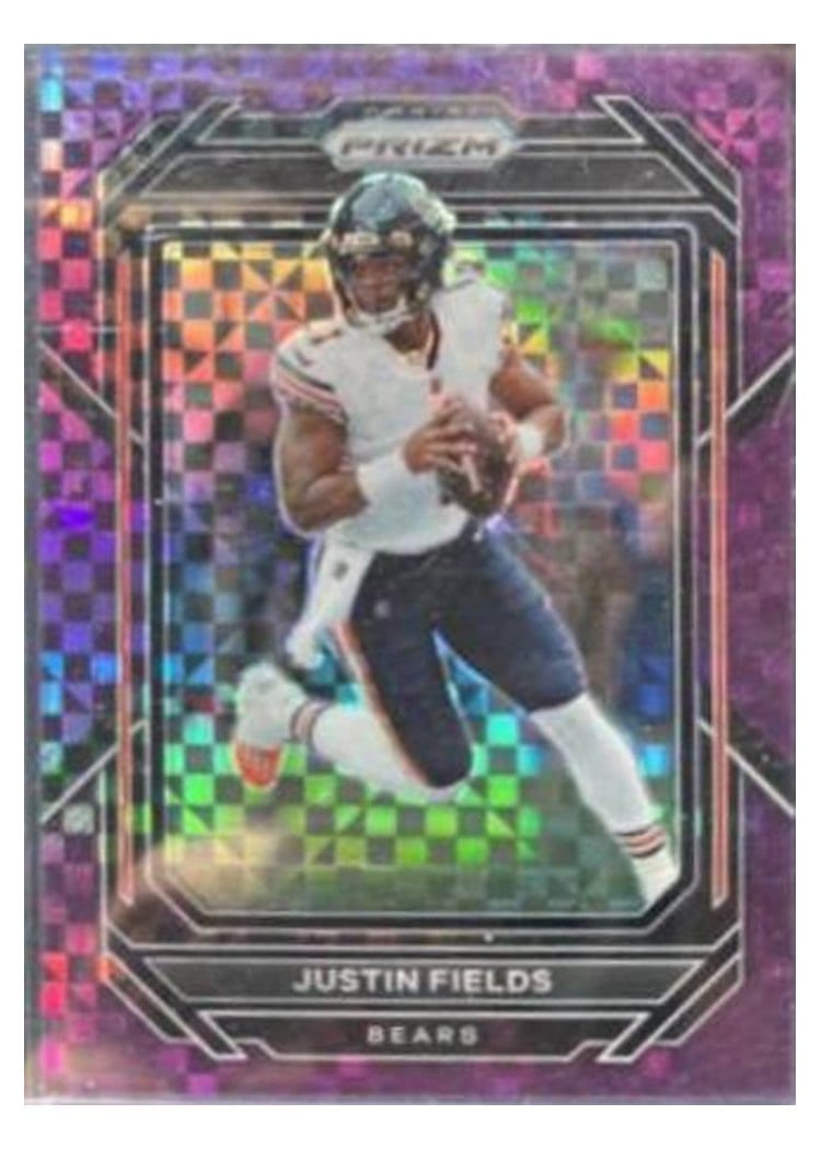 2022 Panini Prizm Base Set Justin Fields #47 card