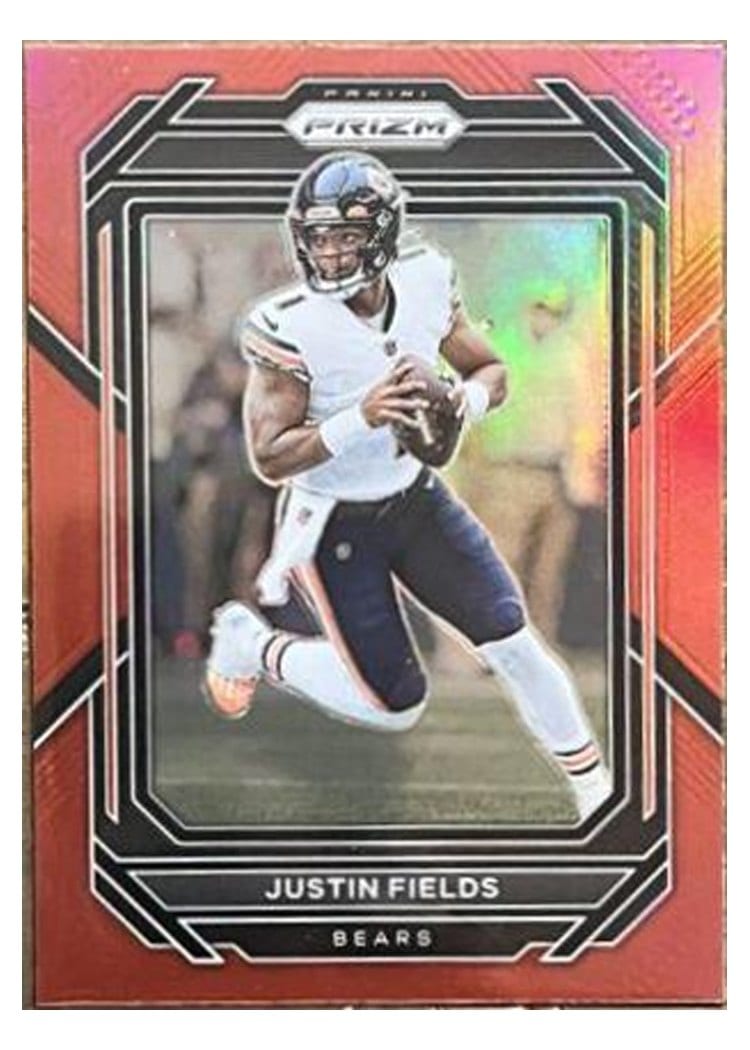 2022 Panini Prizm Base Set Justin Fields #47 card