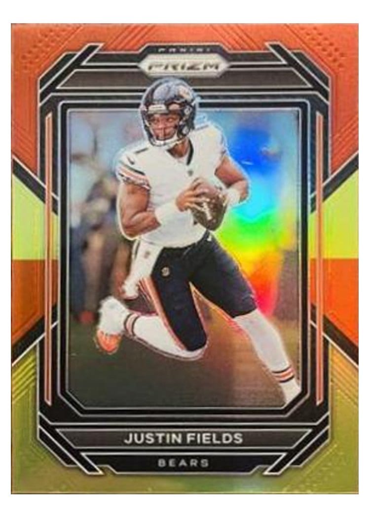 2022 Panini Prizm Base Set Justin Fields #47 card