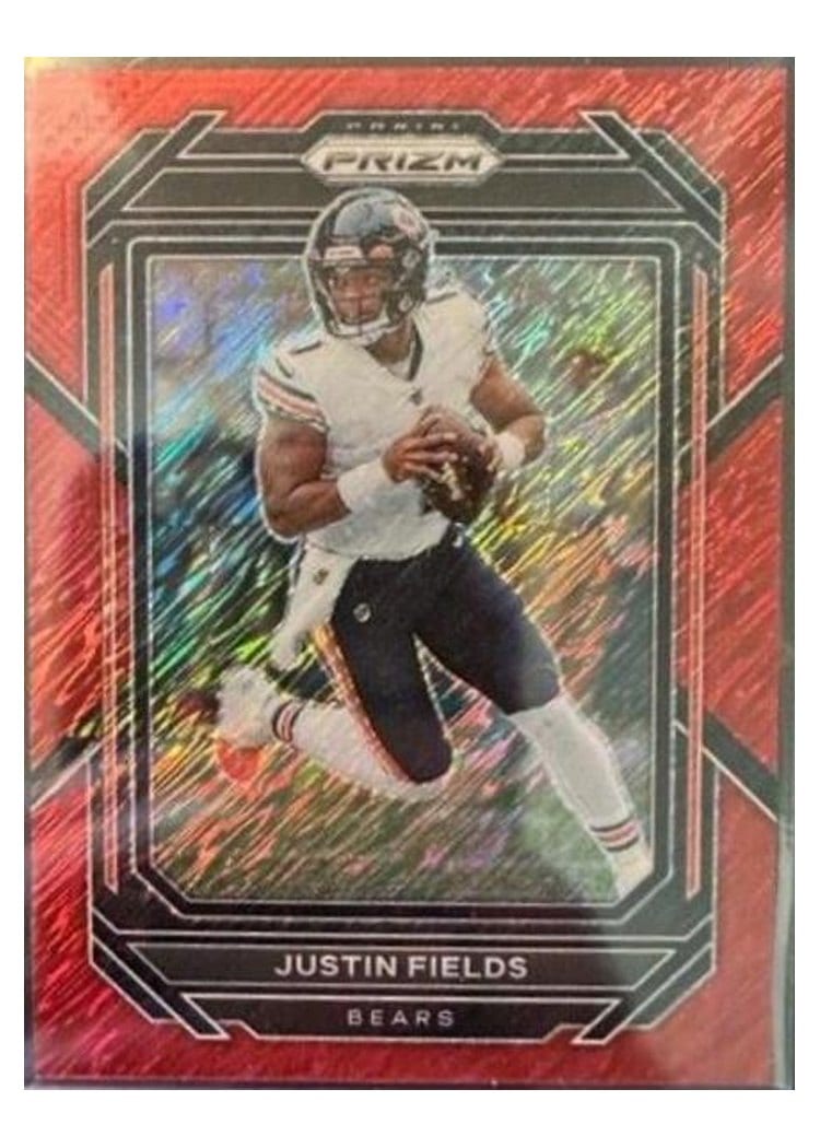 2022 Panini Prizm Base Set Justin Fields #47 card