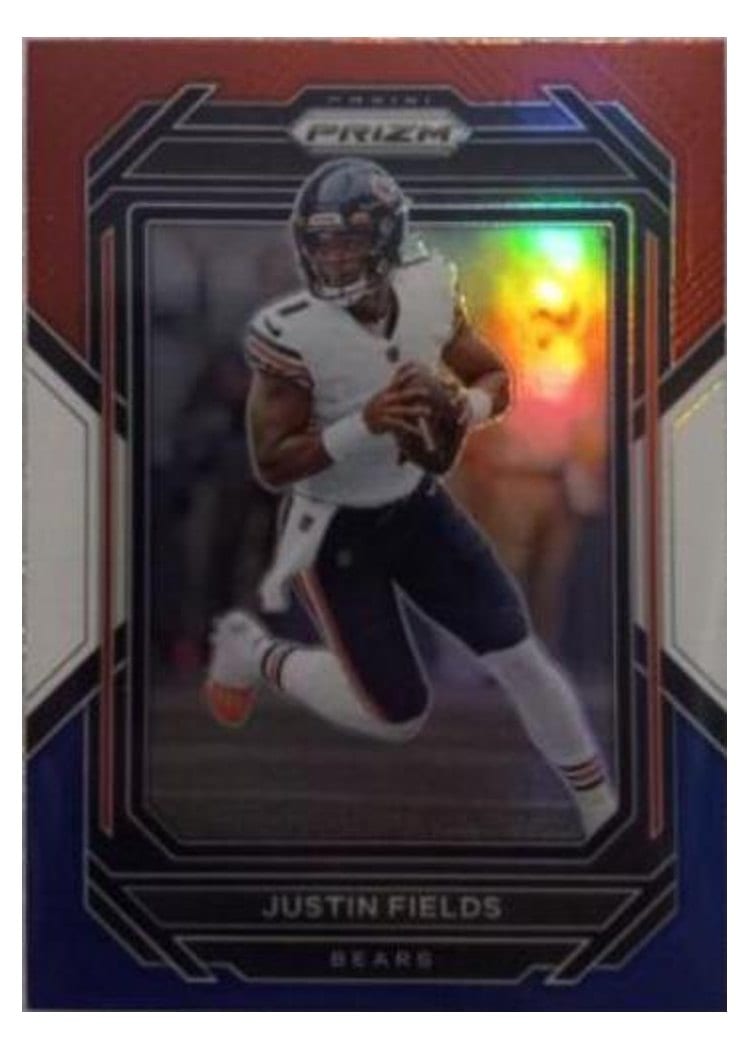 2022 Panini Prizm Base Set Justin Fields #47 card
