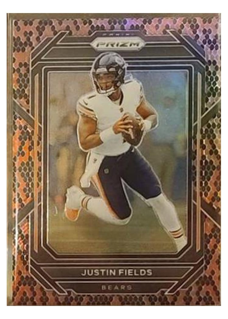 2022 Panini Prizm Base Set Justin Fields #47 card