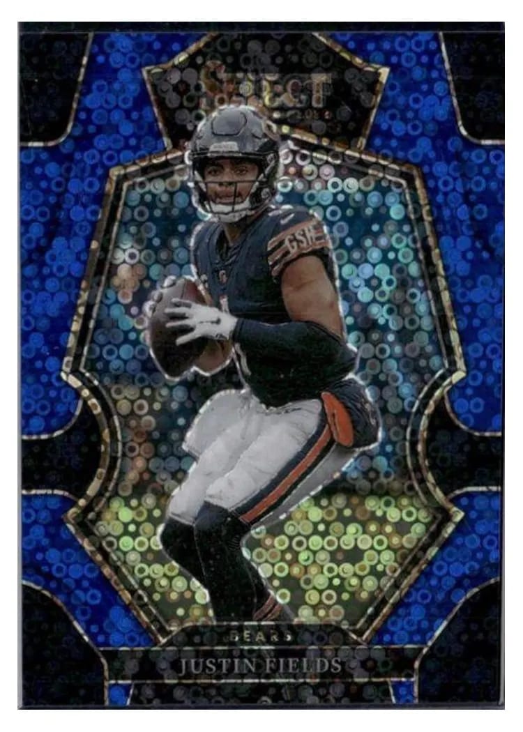 2022 Panini Select Base Set Justin Fields #117 card
