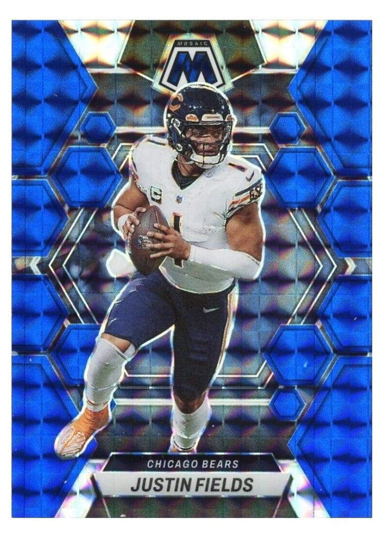 2023 Panini Mosaic Base Set Justin Fields #33 card