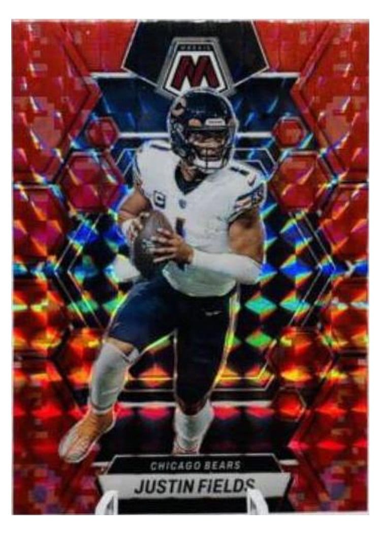 2023 Panini Mosaic Base Set Justin Fields #33 card