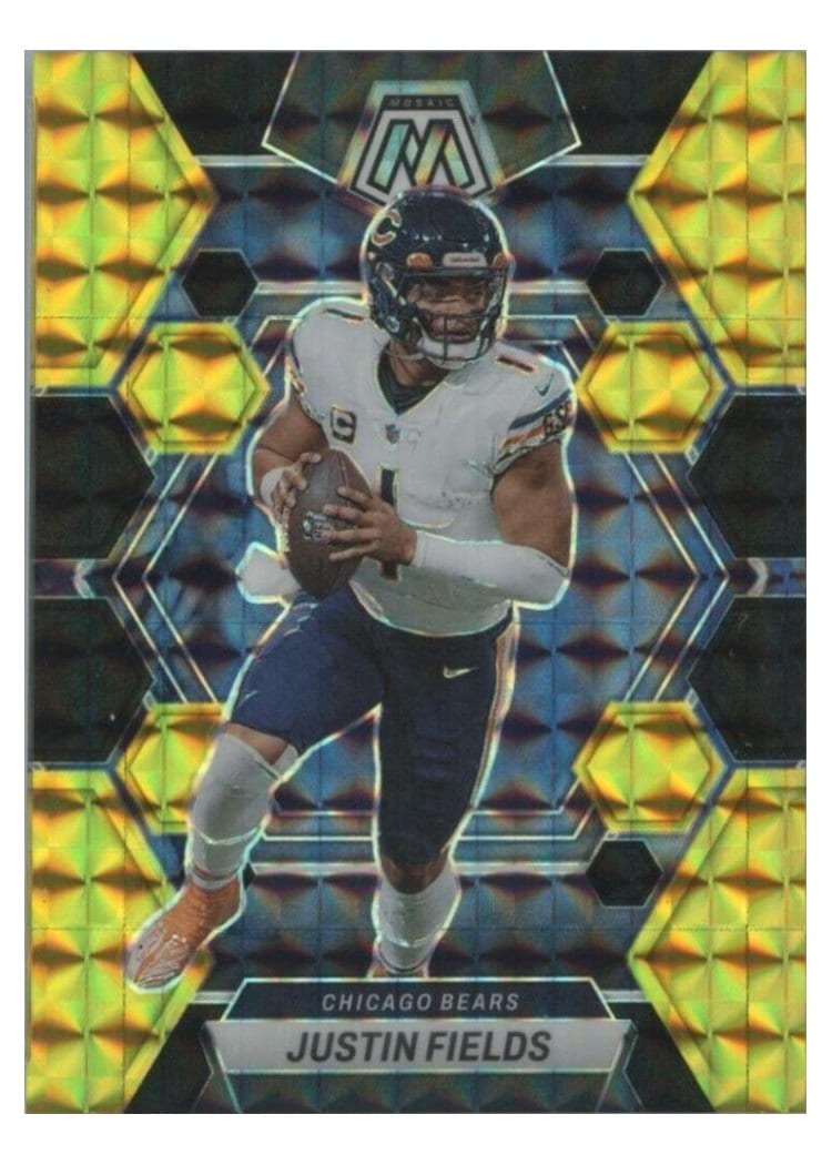 2023 Panini Mosaic Base Set Justin Fields #33 card