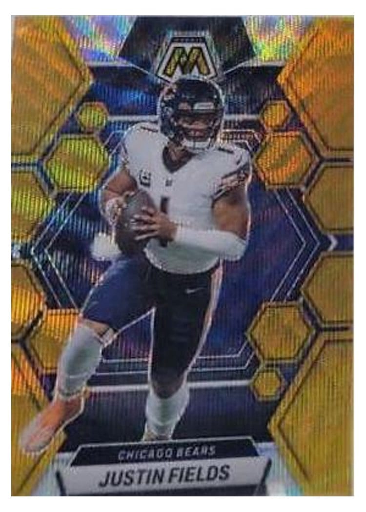 2023 Panini Mosaic Base Set Justin Fields #33 card