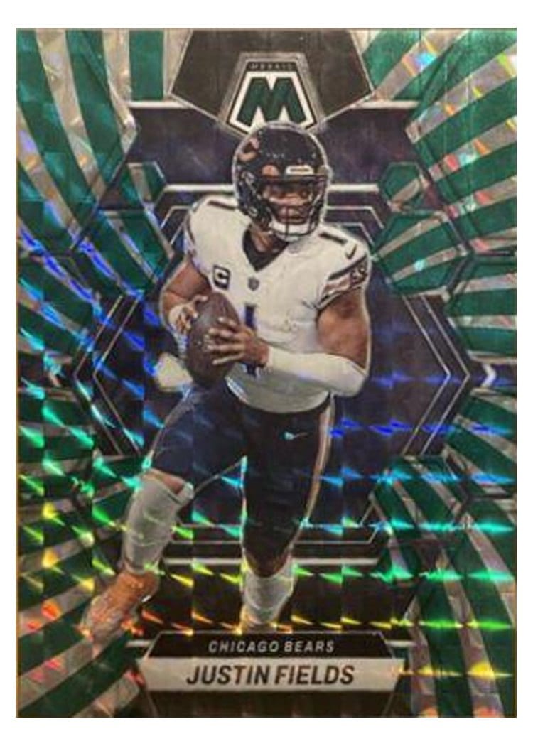 2023 Panini Mosaic Base Set Justin Fields #33 card