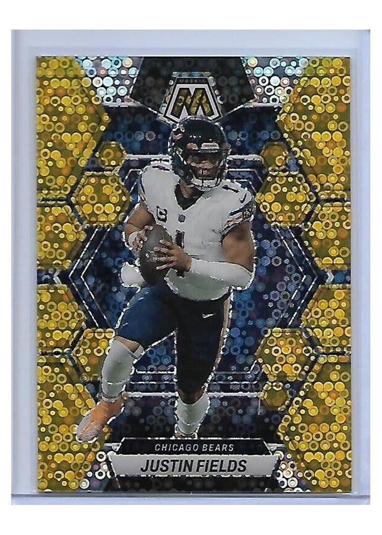 2023 Panini Mosaic Base Set Justin Fields #33 card