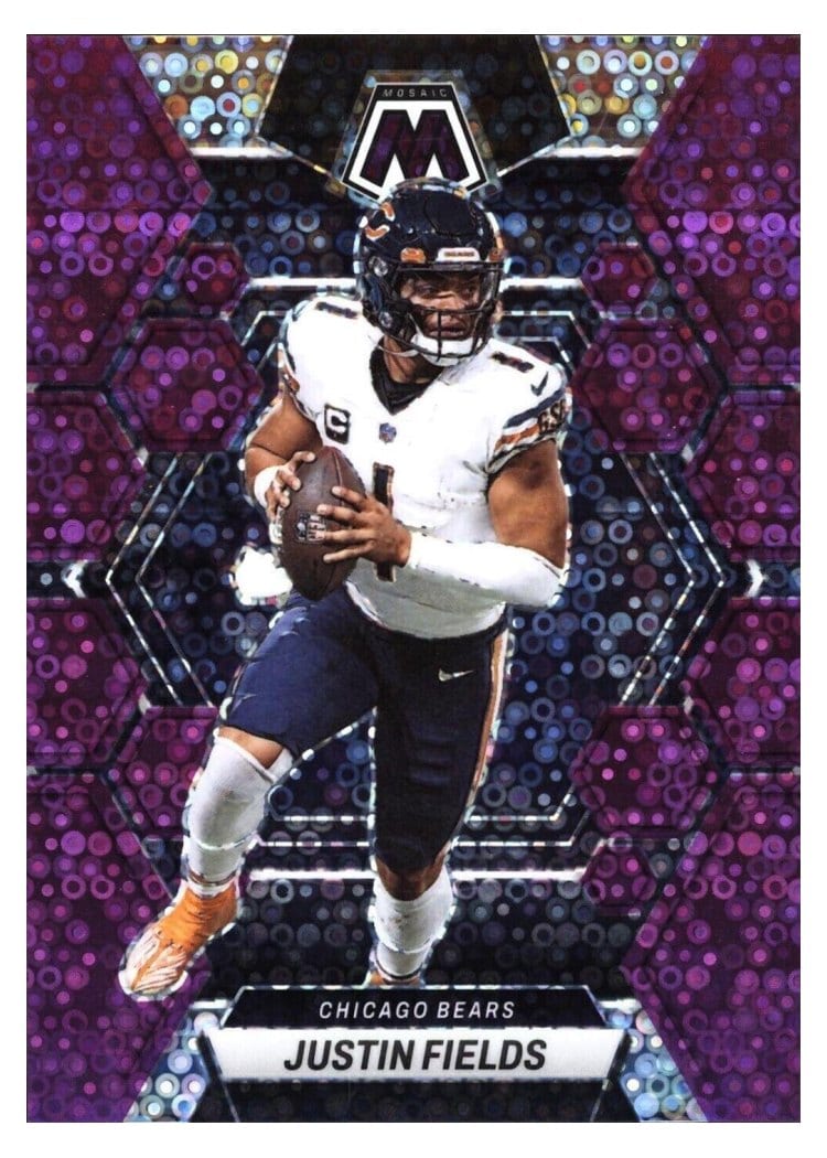 2023 Panini Mosaic Base Set Justin Fields #33 card