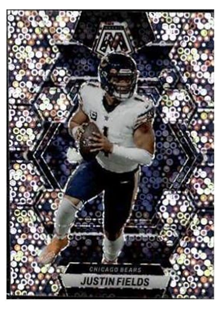 2023 Panini Mosaic Base Set Justin Fields #33 card