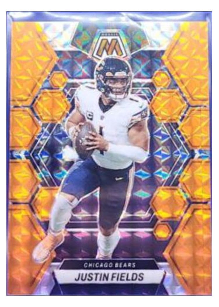 2023 Panini Mosaic Base Set Justin Fields #33 card