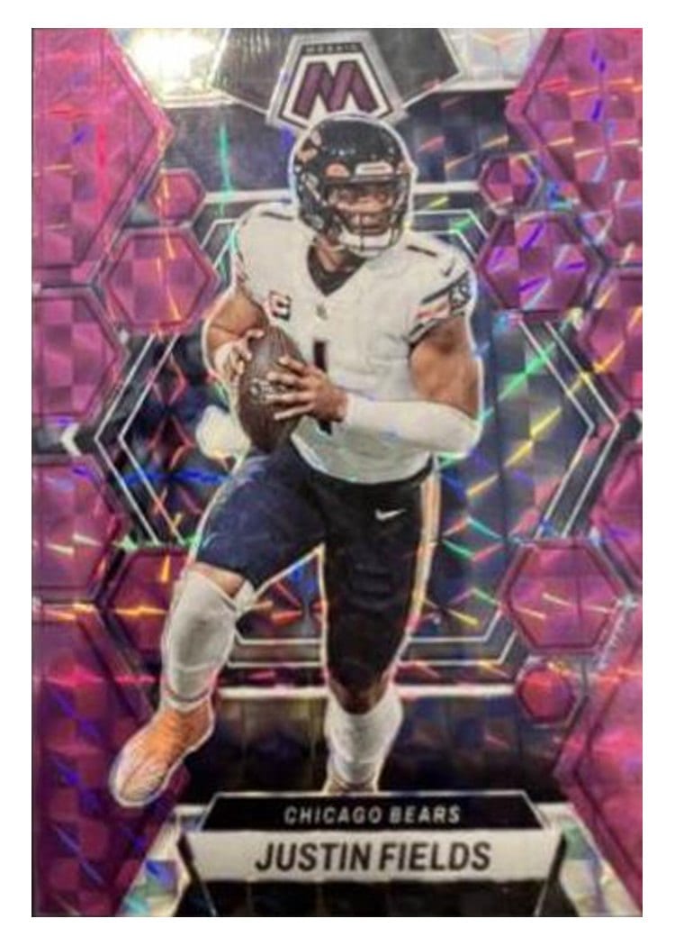 2023 Panini Mosaic Base Set Justin Fields #33 card