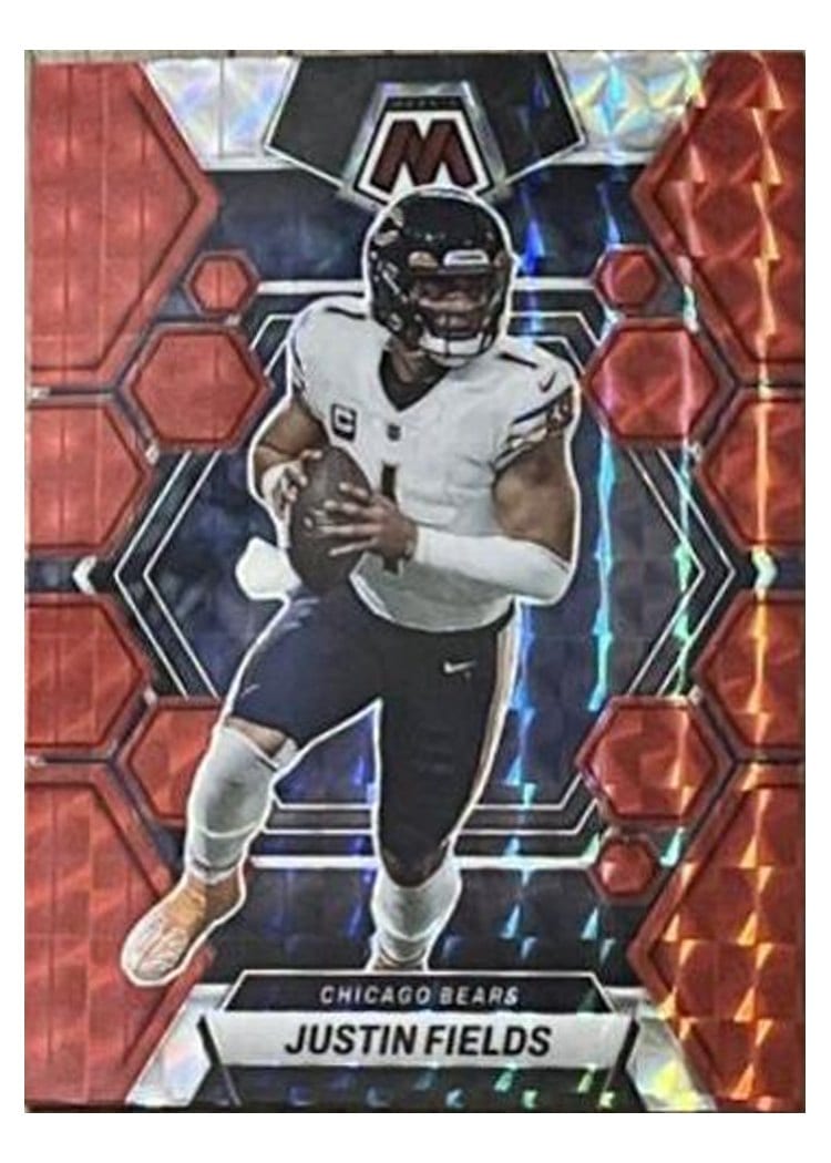 2023 Panini Mosaic Base Set Justin Fields #33 card