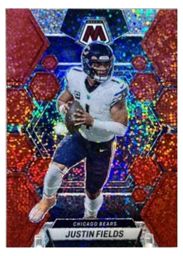 2023 Panini Mosaic Base Set Justin Fields #33 card