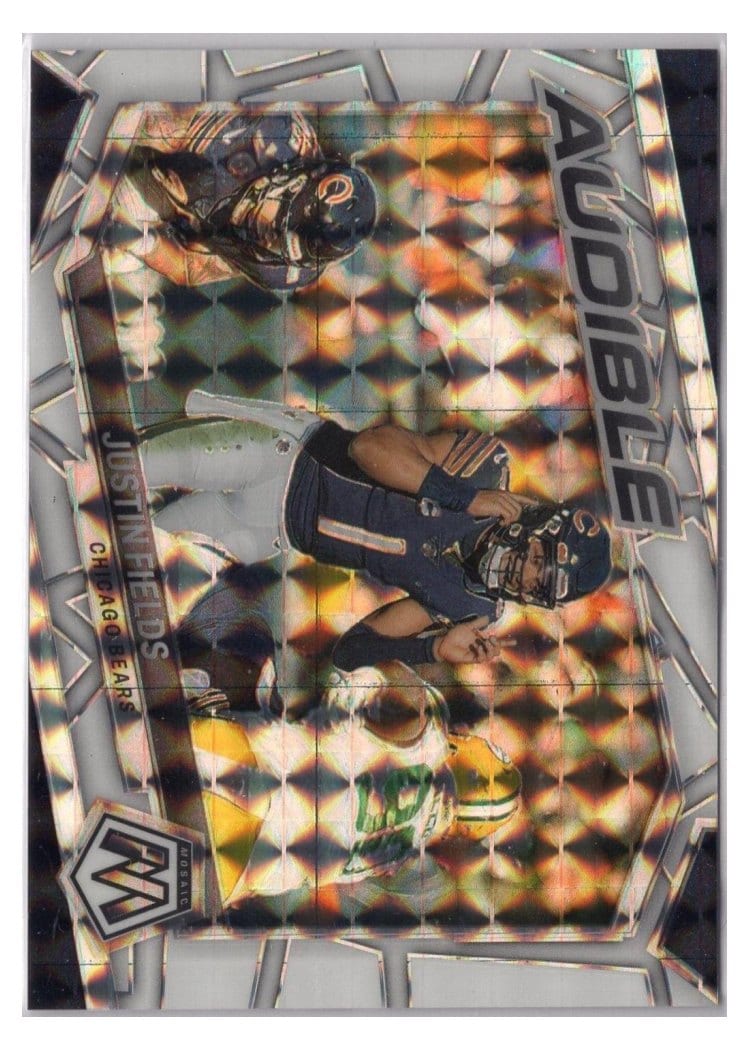 2023 Panini Mosaic Base Set Justin Fields #33 card
