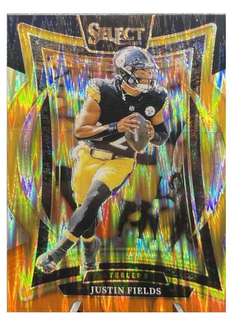 2024 Panini Select Base Set Justin Fields #74 card