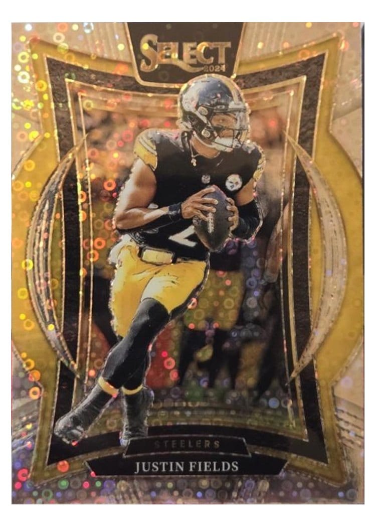 2024 Panini Select Base Set Justin Fields #74 card