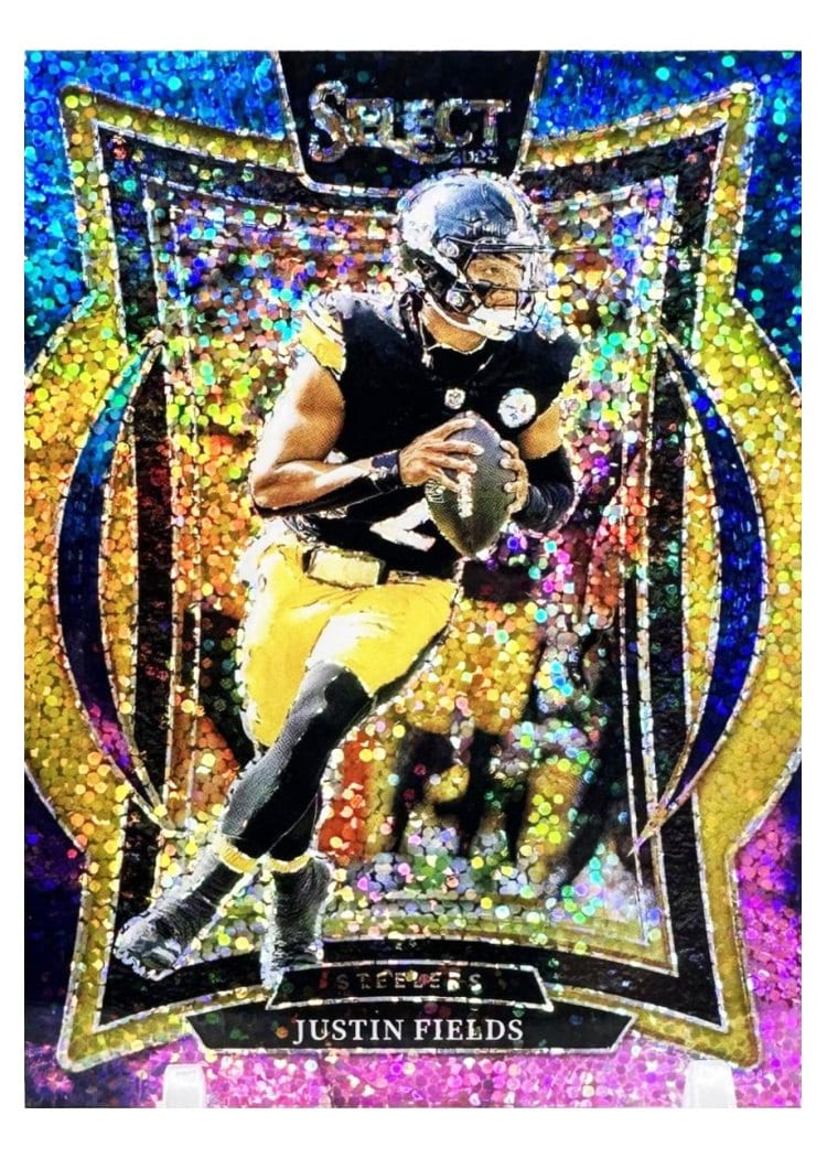 2024 Panini Select Base Set Justin Fields #74 card
