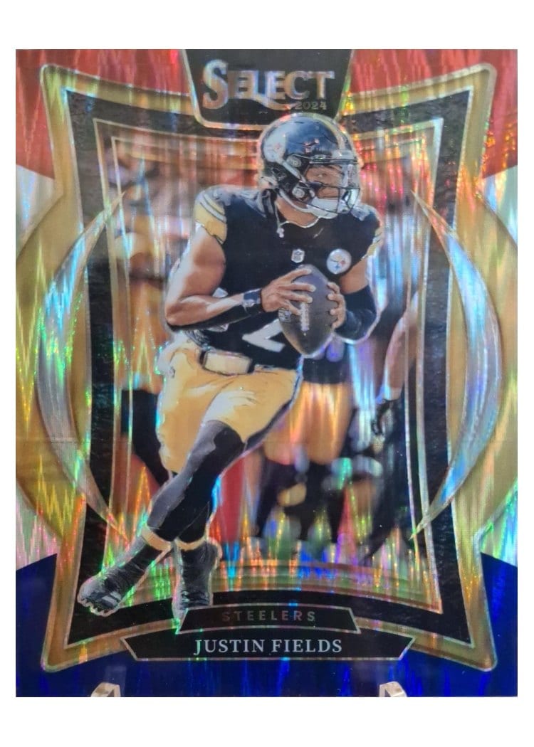 2024 Panini Select Base Set Justin Fields #74 card
