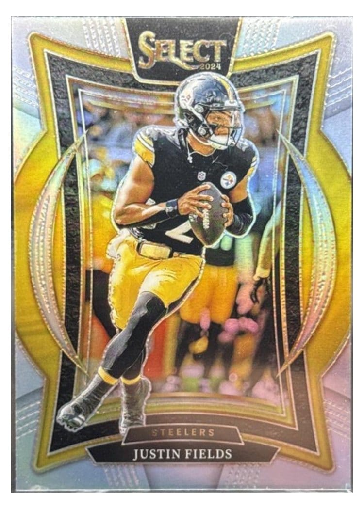 2024 Panini Select Base Set Justin Fields #74 card