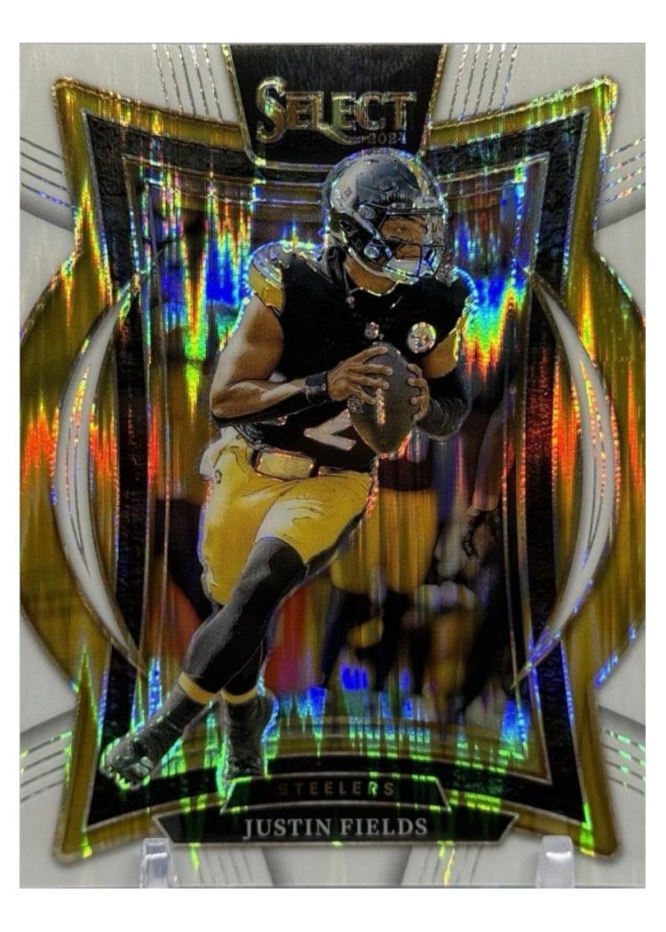 2024 Panini Select Base Set Justin Fields #74 card