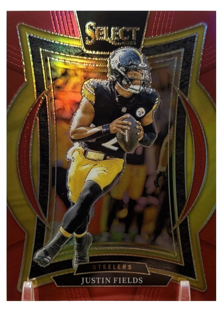 2024 Panini Select Base Set Justin Fields #74 card