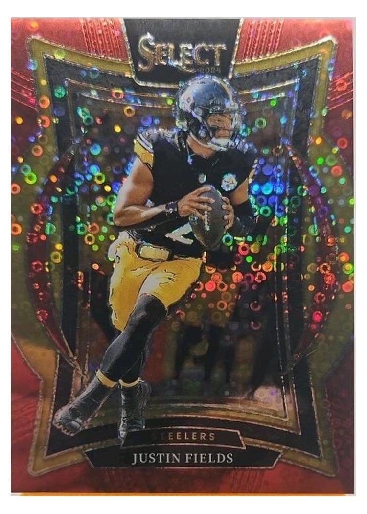2024 Panini Select Base Set Justin Fields #74 card