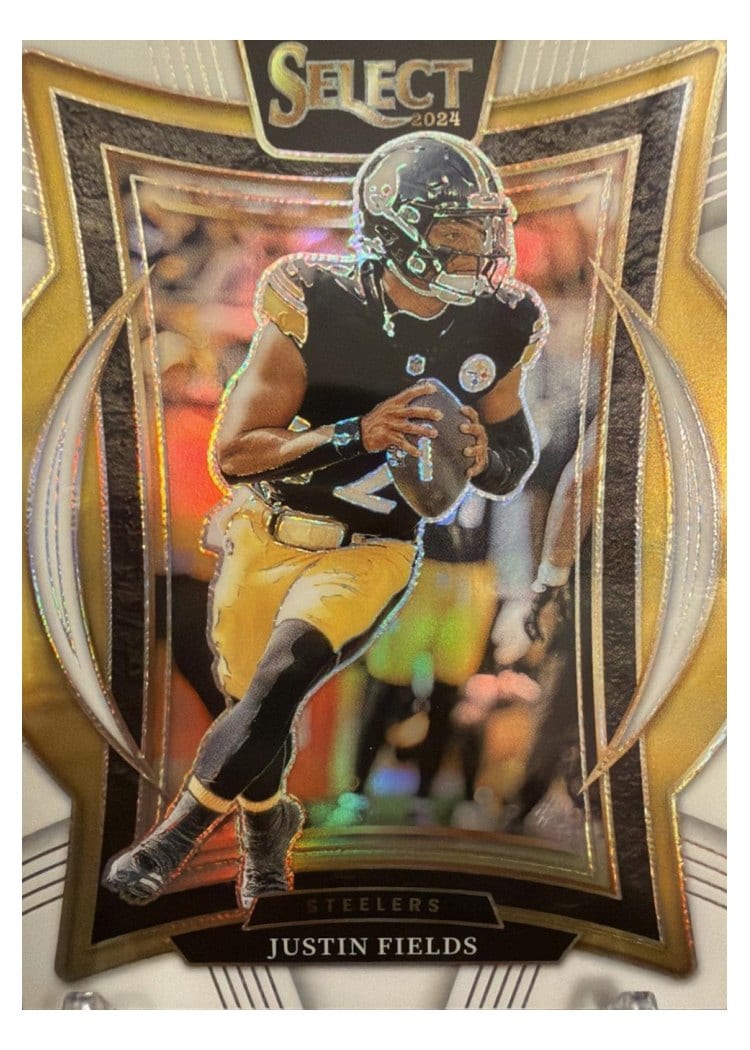 2024 Panini Select Base Set Justin Fields #74 card