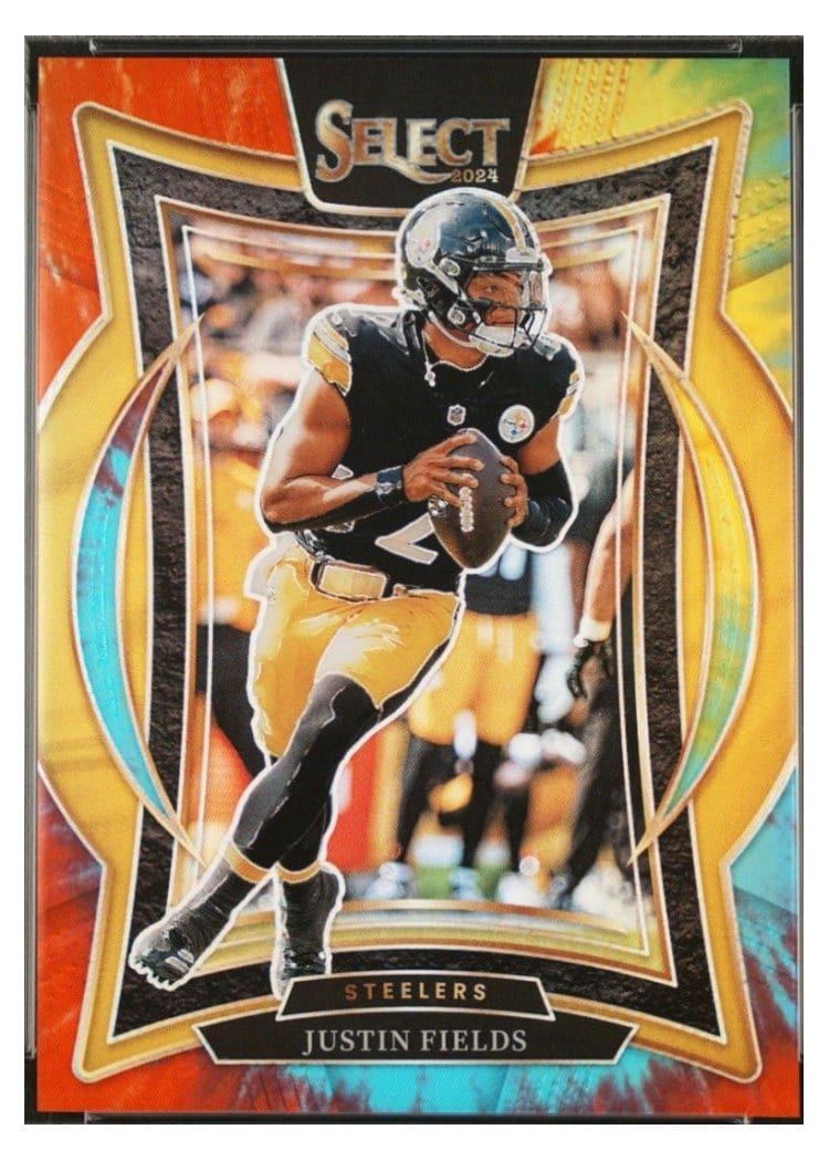 2024 Panini Select Base Set Justin Fields #74 card