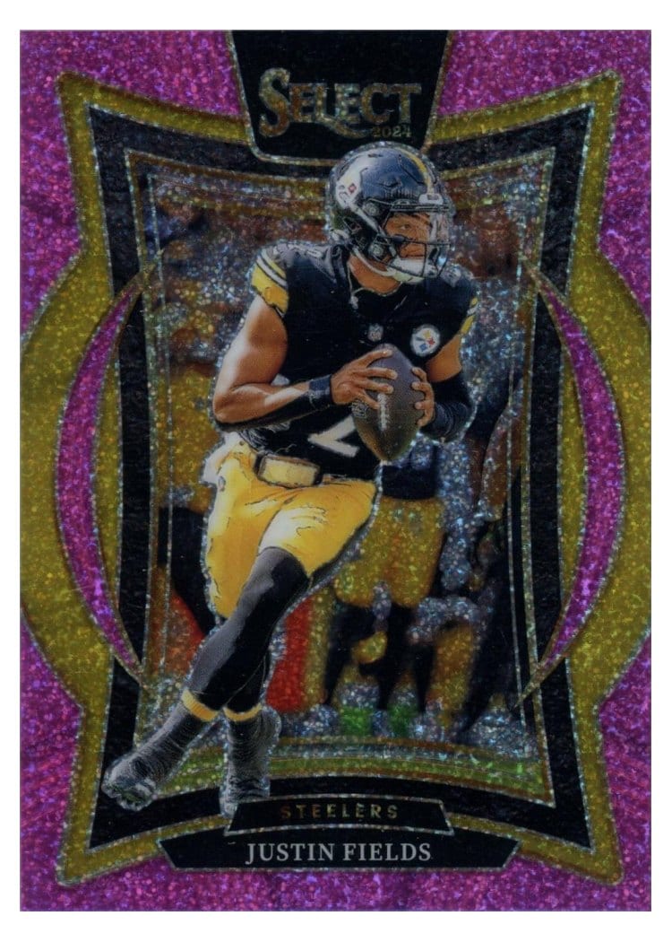 2024 Panini Select Base Set Justin Fields #74 card