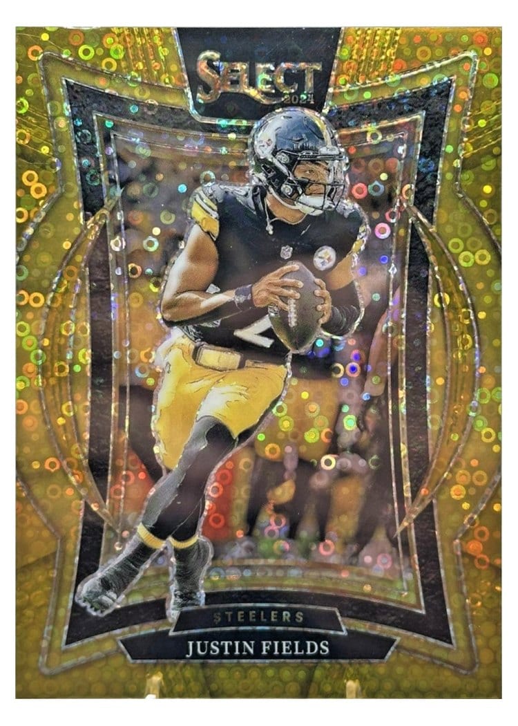 2024 Panini Select Base Set Justin Fields #74 card