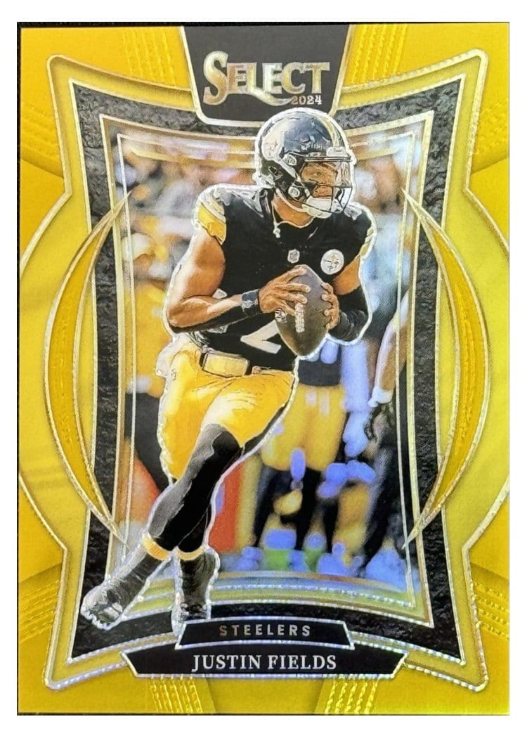 2024 Panini Select Base Set Justin Fields #74 card